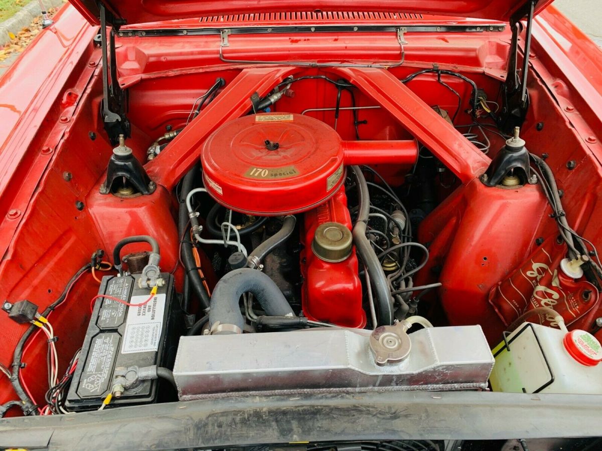 1960 Red Ford Ranchero Standard Cab Pickup