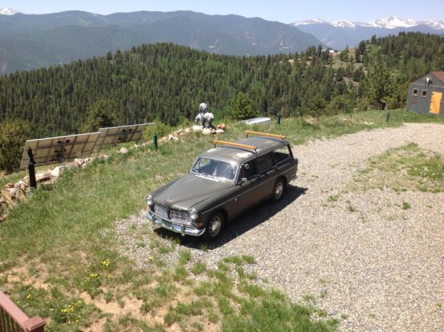 1967 Green Volvo 122s Wagon