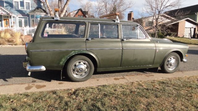 1967 Green Volvo 122s Wagon