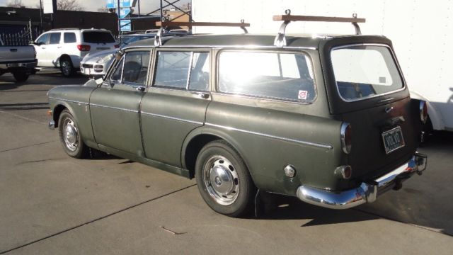 1967 Green Volvo 122s Wagon