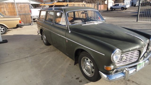 1967 Green Volvo 122s Wagon