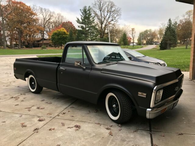1972 Black Chevrolet C-10 Standard Cab Pickup