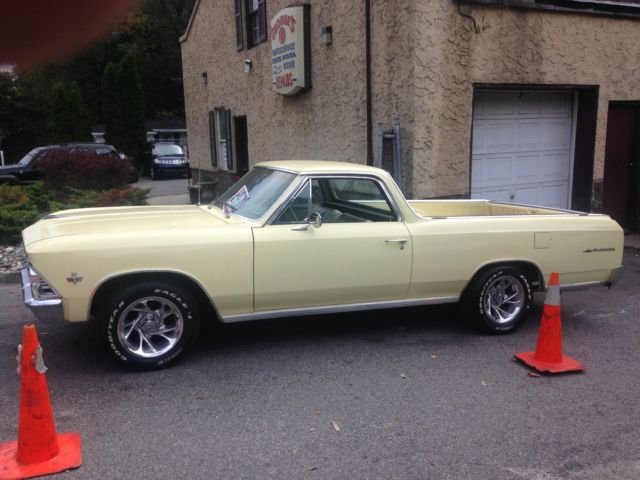 1966 BUTTERNUT YELLOW Chevrolet El Camino