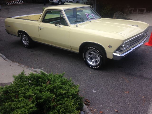 1966 BUTTERNUT YELLOW Chevrolet El Camino