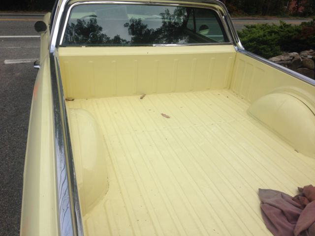 1966 BUTTERNUT YELLOW Chevrolet El Camino