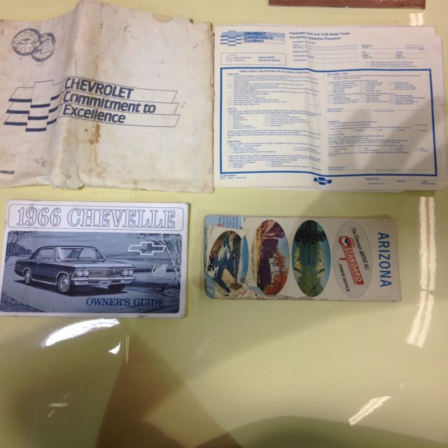 1966 BUTTERNUT YELLOW Chevrolet El Camino