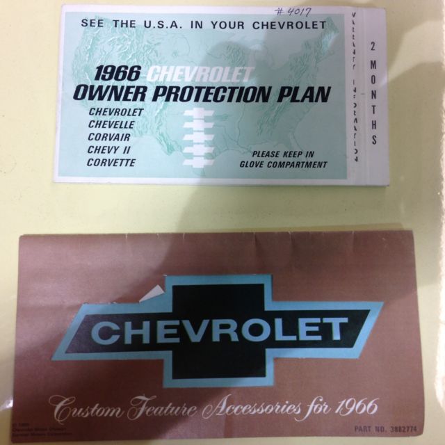 1966 BUTTERNUT YELLOW Chevrolet El Camino