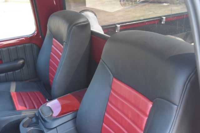 1969 Red Ford F-100 Coupe