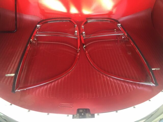 1954 White Chevrolet Corvette Convertible