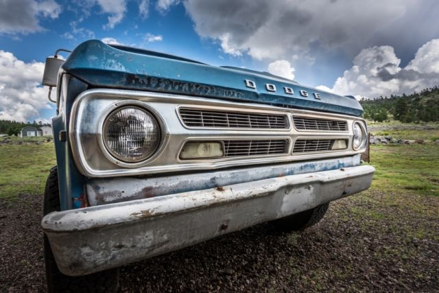 1970 Blue Dodge Power Wagon Wagon