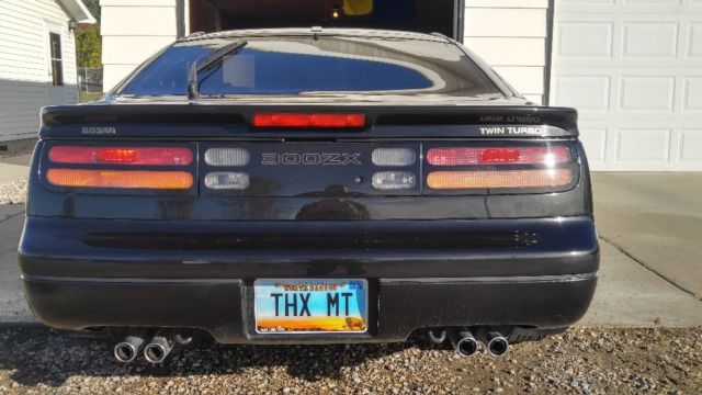 1990 Black Nissan 300ZX Coupe