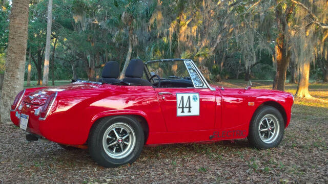 1969 Red Austin Healey Sprite