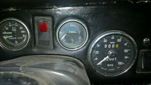 1969 Red Austin Healey Sprite