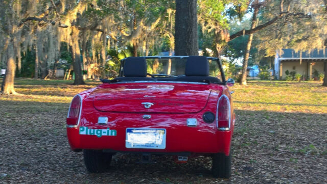 1969 Red Austin Healey Sprite