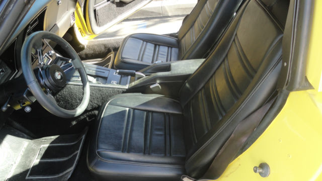 1978 sun fire yellow Chevrolet Corvette Coupe