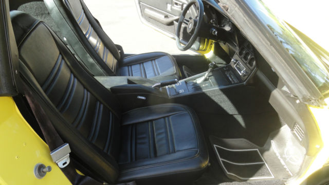 1978 sun fire yellow Chevrolet Corvette Coupe