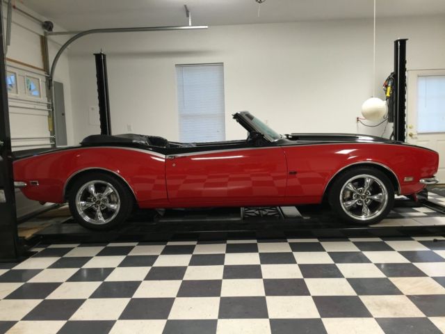 1968 Black Chevrolet Camaro Convertible