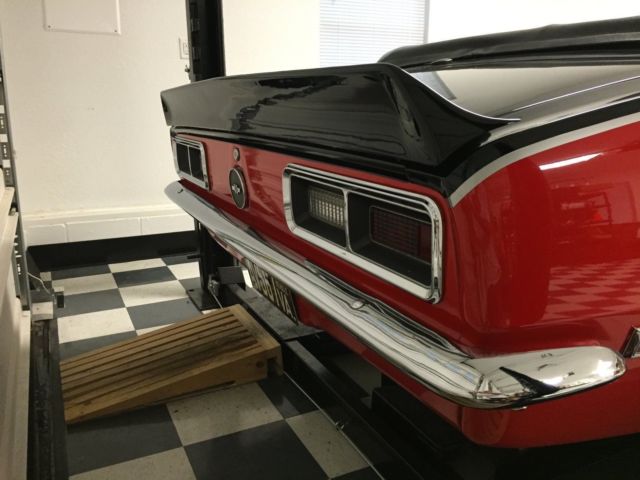 1968 Black Chevrolet Camaro Convertible