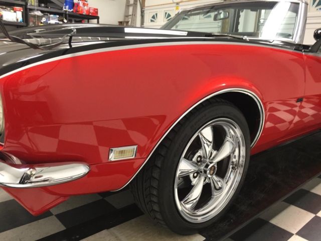 1968 Black Chevrolet Camaro Convertible