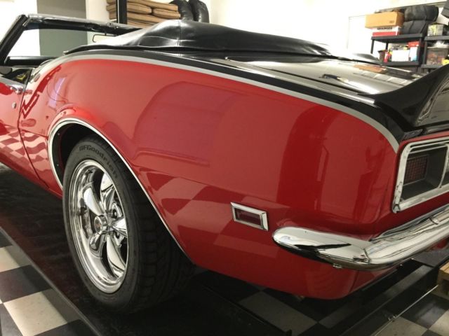 1968 Black Chevrolet Camaro Convertible