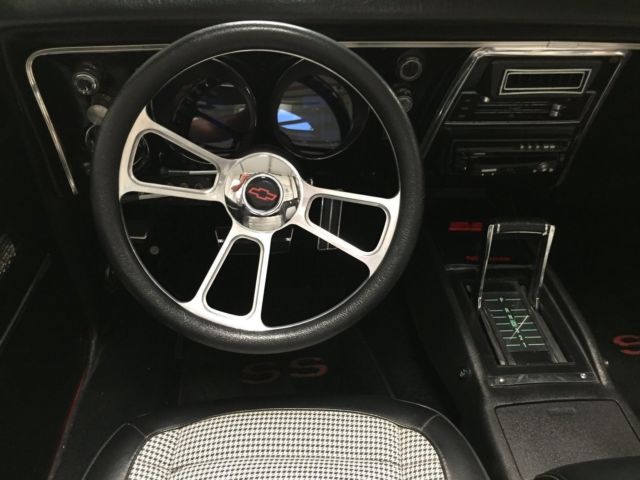 1968 Black Chevrolet Camaro Convertible