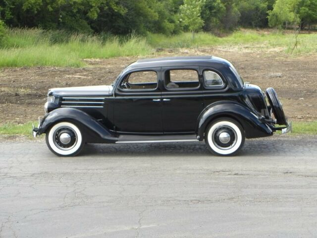 1936 Black Ford Model 68 Sedan