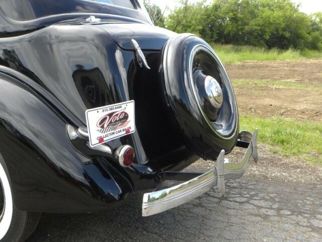 1936 Black Ford Model 68 Sedan