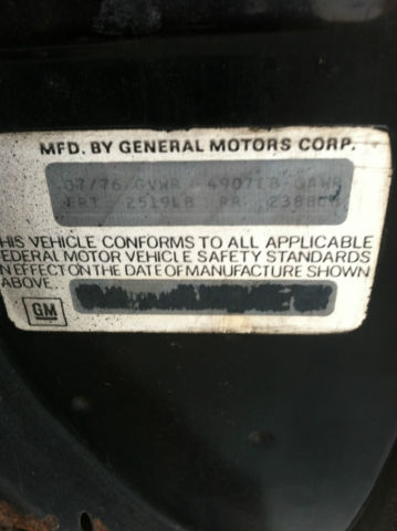 1988 Black Ford Mustang Coupe