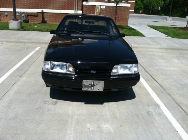 1988 Black Ford Mustang Coupe
