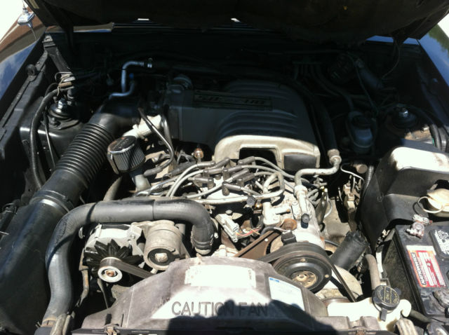 1988 Black Ford Mustang Coupe