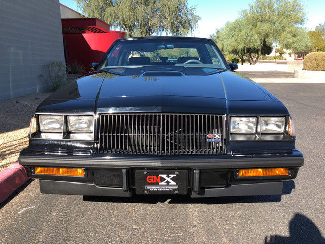 1987 Black Buick Grand National Coupe