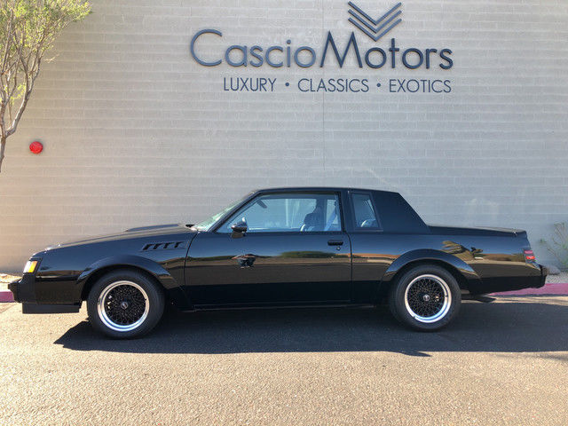 1987 Black Buick Grand National Coupe