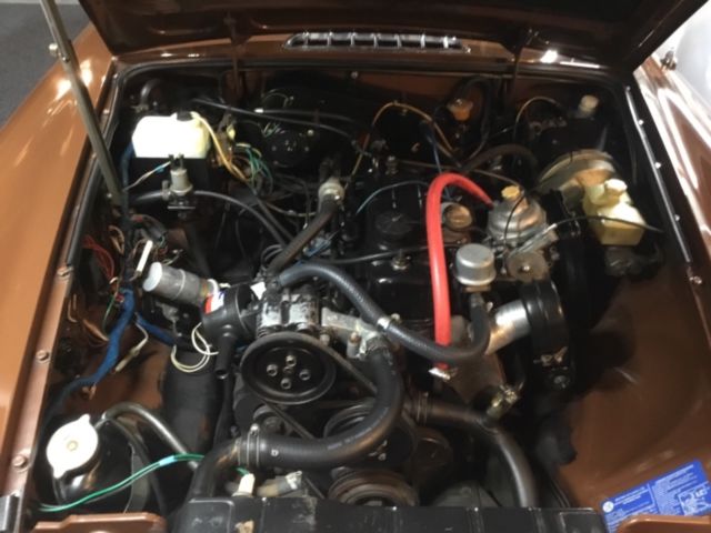 1979 Russet Brown MG MGB Convertible
