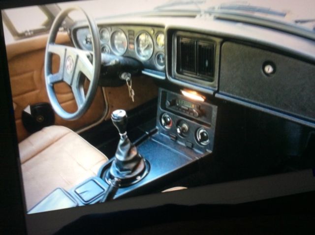 1979 Russet Brown MG MGB Convertible