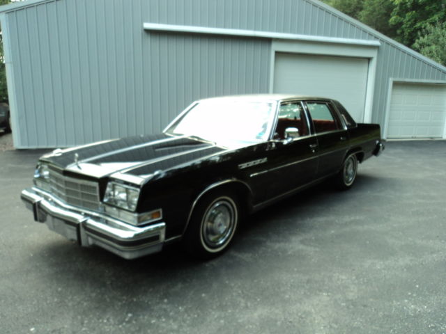 1977 Black Buick Park Avenue Sedan