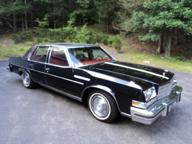 1977 Black Buick Park Avenue Sedan