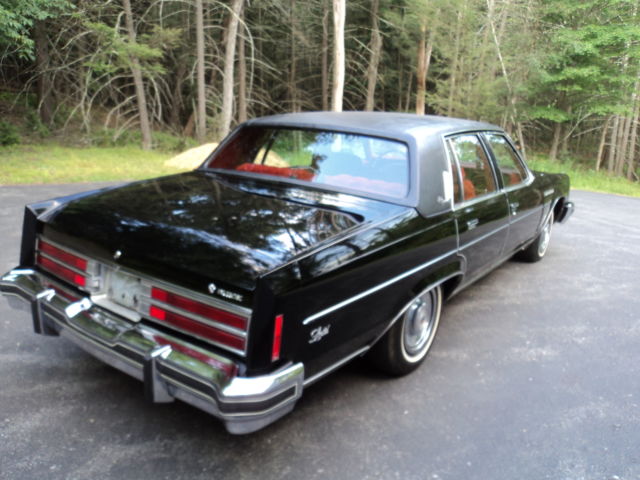 1977 Black Buick Park Avenue Sedan