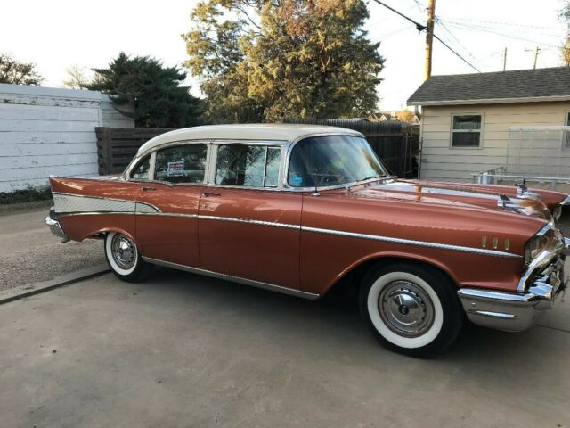 1957 Sierra Gold Chevrolet Bel Air/150/210 Sedan