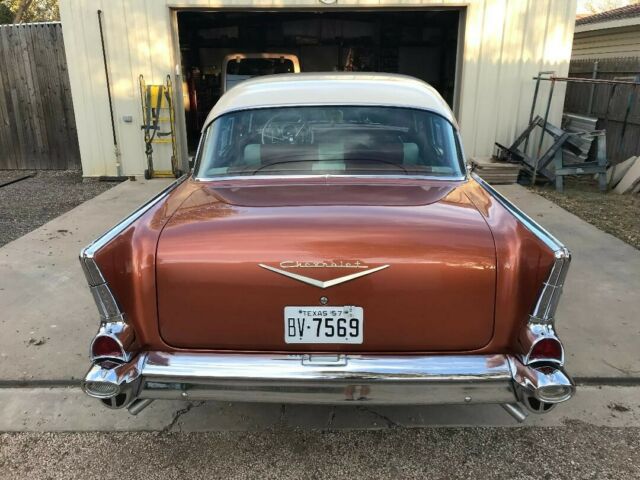1957 Sierra Gold Chevrolet Bel Air/150/210 Sedan