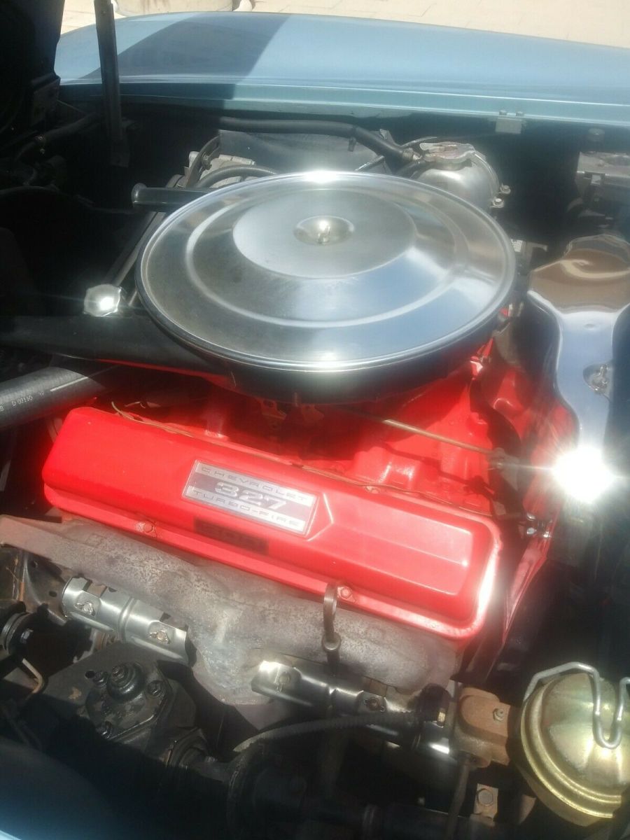 1963 Daytona blue Chevrolet Corvette