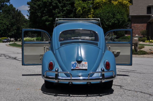 1963 GULF BLUE Volkswagen Beetle - Classic