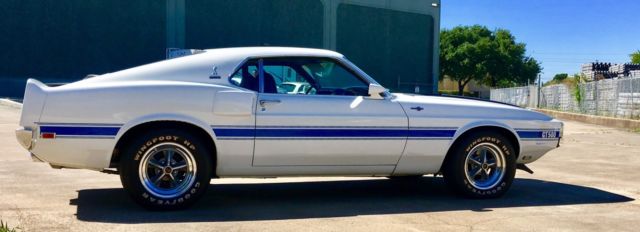 1970 White Ford Mustang Coupe