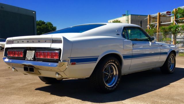 1970 White Ford Mustang Coupe