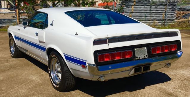 1970 White Ford Mustang Coupe