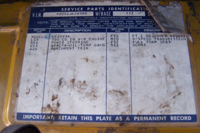 1971 Ochre Chevrolet C/K Pickup 2500 Standard Cab Pickup