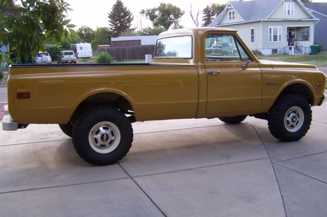 1971 Ochre Chevrolet C/K Pickup 2500 Standard Cab Pickup