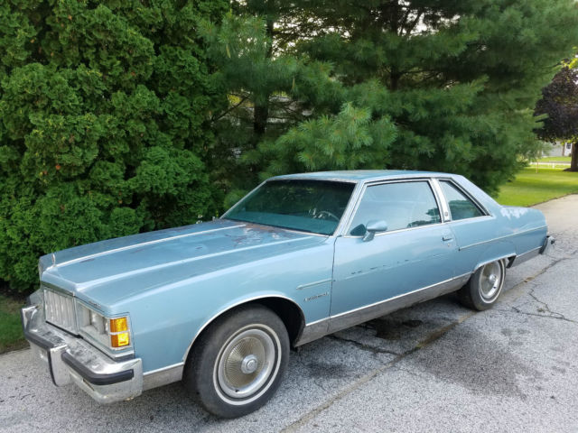 1978 Light Blue Pontiac Bonneville Coupe