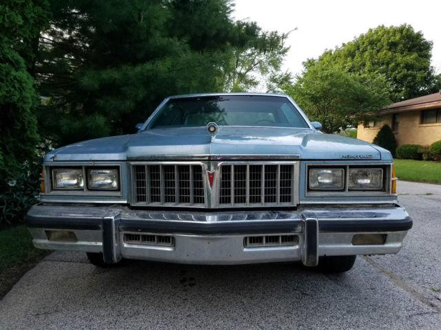 1978 Light Blue Pontiac Bonneville Coupe
