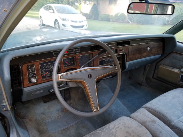 1978 Light Blue Pontiac Bonneville Coupe