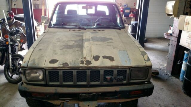 1982 Tan Toyota Pickup